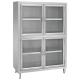 Standing Type Stainless Steel Kitchen Base Cabinets Stable Structure