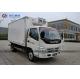 Foton 4×2 6T 8T Refrigerated Transport Trucks For Frozen Meat