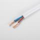 CCC White Sheathed  2 Core Square Flat Cord Extension Wire