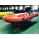 Professional Electric 3.9m Rigid Inflatable Rib Boats Inflatable Rescue Boat