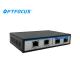 4 Ports Gigabit Ethernet Switch 2 10 / 100 / 1000m Utp Ports And 2 1000m Sfp