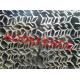 Heavy Duty Metal Fence Posts , 2.04kg/M Bitumen Painted Steel Galvanised Star Pickets