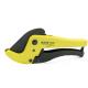 Yellow CE PVC PPR 42mm Plastic Pipe Cutters Metal Spraying SK5 Blade