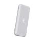 PD18W Wireless Power Bank With Inbuilt Iphone Cable Qi Certified 10W Fast Charging
