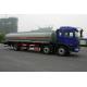 Heavy Duty Oil Tank Truck 6x2 JAC / Fuel Tanker Truck With CA6DF3-18E3