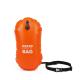 MOQ 100 pcs Outdoors 20L PVC Inflatable Swim Safety Float Buoy Waterproof Dry