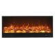 1200mm 47 Inch No Heat Electric Fireplace Classical  3-Color Changing Led