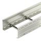 Customizable Silver Steel Ladder Type Cable Tray Wall Mounted for Fire Resistant Cable Management