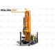 Portable Water Well Hydraulic Crawler Drilling Rig With Auxiliary Radiator