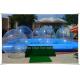 Kids Square Inflatable Water Padding Pool , Summer Playing Blow Up Pools(CY-M1706)