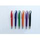 Plastic click swan Ball Point Pen with customized logo or silk printing for promotion