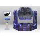 2 Seats 9D Virtual Reality Simulator Iron Warrior All - Axis Rotation 9D Roller Coaster
