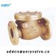 Bronze Marine Fuel Swing Check Valve C84400 B62 Sea Water Flanged RF