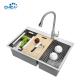 Stainless Steel Sinks Quality Control Procedure Double Bowl Handmade House