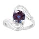 Wholesale 925 Sterling Silver with Color Changing Alexandrite with Solitaire Ring