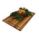 Popular Antimicrobial Bamboo Cutting Block , Oak Cutting Board For Kitchen