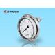 Sanitary Diaphragm Seal Type Pressure Gauge All Stainless Steel Structure