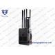 VIP Security Cell Phone Signal Jammer 300W 6 Channels With Built In Efficient Cooling Fan