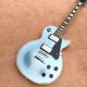 High quality custom LP electric guitar, metallic blue, chrome hardware electric guitar