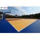 RoHS Basketball Court Polyurethane Wooden Texture Pattern