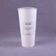 Single Wall Disposable Paper Coffee Cup 22OZ 320 Gram Double PE