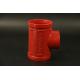 Ductile Iron Thread Tee Fittings 450-12 High Pressure Resistance