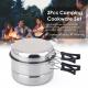 Modern Stainless Steel Outdoor Camping Cookware For Picnic