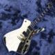 Custom New 6 Strings Advanced Electric Guitar Special-Shaped Guitar Mirror Crack Guitar Silver Hardware Customizable