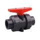 50mm Plastic Pvc Ball Valve With Epdm Rubber