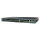 RJ 45 SNMP 3 Cisco Network Switch with TDR PAgP for rate limiting , ACLs  WS-C3560G-48TS-S