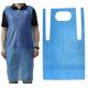 Cheap disposable plastic pe salon apron barber for work transparent and waterproof
