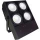 Free shipping CE UL High quality DMX Control 4 Eyes WW LED Audience Blinder COB 4x100W LED Blinder Light 400W
