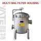 Stainless Steel 316 Multi Bag Filter Housing Ink Coating Paint Chemical Filter Machine
