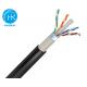 FTP CAT6 Double Jacket LAN Cable 305m Outdoor Ethernet Cable