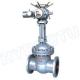 DN50 - 1600 mm Electric / Manual Drived Flanged Gate Valve / Sluice Valve