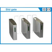 Sliding Security Turnstile Gate Automatic Pedestrian Access Control 1200mm Lane Width