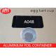 A048 Aluminum Foil Container Small Round Dish Egg Tart Cup 7.3cm x 7.3cm x 2cm