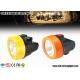 2.8Ah Lithium-ion Battery IP68  LED Miners Headlamp for Hard Hats with Movable Steel Hook