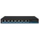2.5G 8 Port PoE Ethernet Switch with 10G Uplink Port and DC 52V/1.25A Power Supply