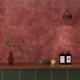 Red Acid-Resistance 200x200mm Interior Floor Ceramic Rustic Tile For Bedroom And Bathroom