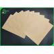 High Tensile Uncoated Degradable unbleached Kraft Paper Sheet For Gift Box Making