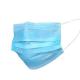 Breathable Earloop Blue Disposable Mask Lightweight Waterproof Limit Germs