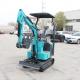 Small Scale CE/EPA 1.5 Ton Mini Excavator For Road Construction Support OEM