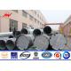 Hot Dip Galvanized Steel Electric Pole for Power Transmission Line