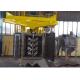 Small Steel Shot Blasting Machine 25T/H Lifting Capacity With Rubber Belt