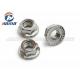 Plain Color Stainless Steel 316 304 M10 flange nut For Constructing