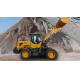2400RPM Small Wheel Loaders Flexible Controls Easy To Use Bucket Capacity 1.4m3