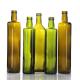 ODM Green Olive Glass Oil Bottle Container With Pump Head 17oz