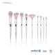 8pcs Aluminum Ferrule Synthetic Hair Makeup Brush