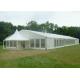 15 X 50 Canvas Wedding Party Tent Flame Retardant Hard Plastic ABS Wall